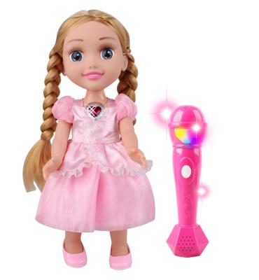 China Toy Hot Sale Magic Educational Adorable Girls Toys English Speaking Interactive Doll for sale