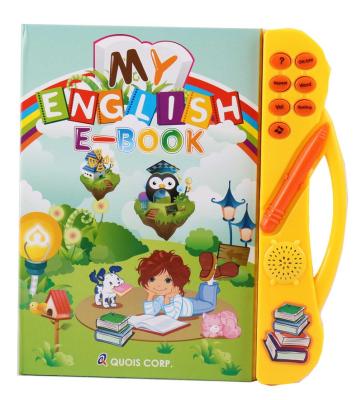 China Educational Toy Touch Screen Educational English Learn Book Child Teaching Machine With Pen for sale