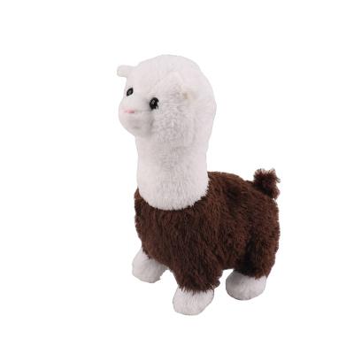 China Wholesale Plush Electrnoic Stand Up Walking Cute Baby Toy Stuffed Animals Plush for sale