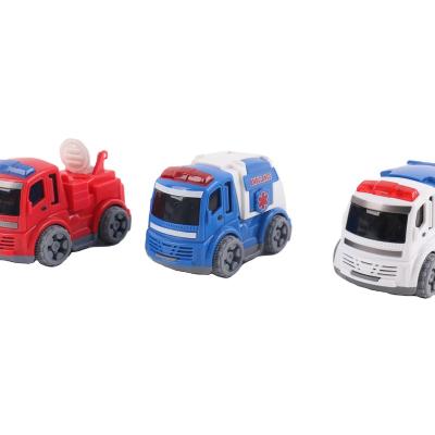 China High Quality ABS, ABS Ambulance/Fire Truck/Police Customized Durable Toy Car For Kids for sale