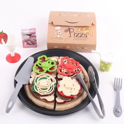 China Plastic made of China top quality pp pizza and drink combo pretend play toy for sale