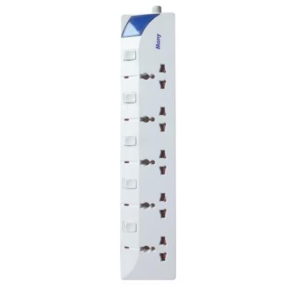 China Type 5 Safety Outlets New Universal Door Power Strips Individual Switches Power Extension Cord Extension Cord Outlet for sale