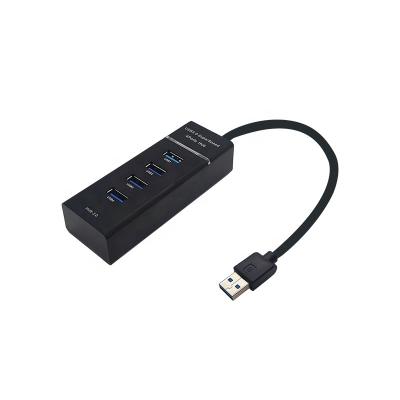 China Black Lighted SuperSpeed ​​/ Slim & Compact Keyboard Mouse 4 Port USB 2.0 Hi-Speed ​​4-Port USB 3.0 Hub Splitter for sale