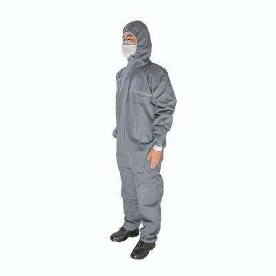 China Hot Selling Disposable Anti-Static Coverall Work Export Hooded Coveralls With Pocket Personal Protective Equipment for sale