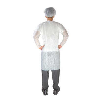 China Clean room wholesale low price lab coat free sample cheap non woven service long sleeves lab coat for visit for sale