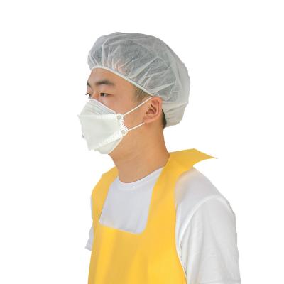 China Good Quality PPE Medical Kits Waterproof Hat Workshop Disposable Nonwoven Round Head Cover Disposable Fluffy Hat for sale