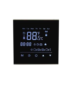 China Elektronischer Touch Screen Thermostat 16A 220V/230V für Boden-Heizsystem zu verkaufen