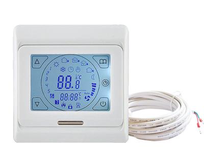 China Digital-Raum-elektronischer programmierbarer Thermostat 50/60HZ mit LCD-Anzeige zu verkaufen