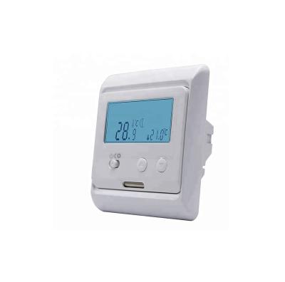 Cina Sensore heated astuto 220V - 240V del termostato NTC del pavimento di Digital con lo schermo LCD in vendita