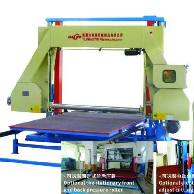 China Foam Cutting Horizontal Sponge Cutting Machine for sale