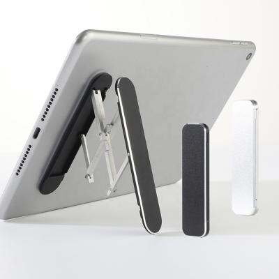 China Aluminum Alloy Mini Small Tablet Stand Hander Adjustable Phone and Tablet Holder for Ipad for sale