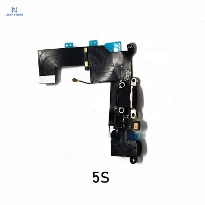 China Left Charging Dock Connector Flex Cable For Iphone 5s + Microphone + Earphone Jack Port Replacement Part For iPhone 5s Charging Port for sale