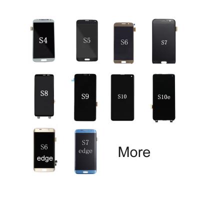 China Pantallas Para celular for samsung galaxy s4 s5 s6 edge plus s7 edge s8 plus s9 plus s10+plus lcd display for samsung pantallas for samsung galaxy s4---- -s10+more for sale