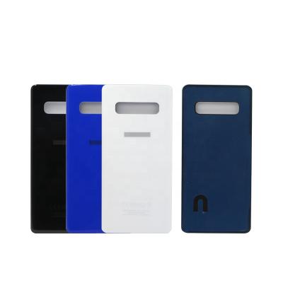 China Glass Back Glass Housing For Samsung Galaxy s10 plus Back Panel Battery Door Cover Housing for sale