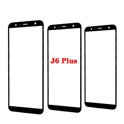 China Front Glass Outer Lens For Samsung Galaxy J6 plus 2018 J610 J610F Touch Screen Panel Front Outer Glass Lens j6+ J610 For Samsung j6 plus Front Glass Lens for sale