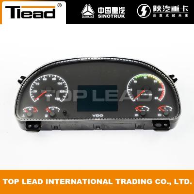 China PLASTIC TRUCK PARTS COMBINATION DASHBOARD OF HOWO PARTS SINOTRUK HOWO WG9716580025 for sale