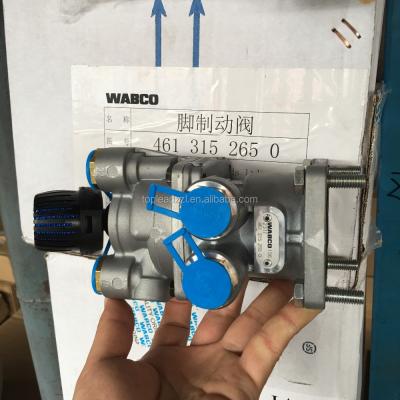 China 4613152650 WABCO FOOT CONTROL VALVE ALUMINUM BRAKE VALVE for sale