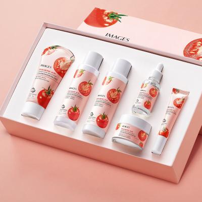 China BIOAQUA IMAGES Tomato Serum Skin Care Moisturizing Face Lotion Set Organic Anti Aging Cream Anti Aging Skin Care Whitening Set (New) for sale