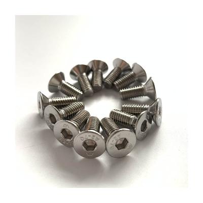 China Selling DIN7991 Countersunk Screws Socket Countersunk Hexagon Head Screws for sale