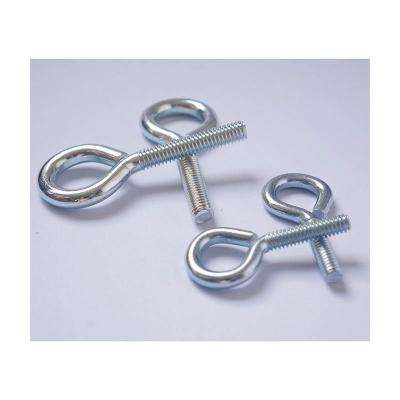 China Manufacturer Custom Wholesale Eye Zinc Plated Eye Hook Bolts Round Decorative Eye Hook Bolts for sale