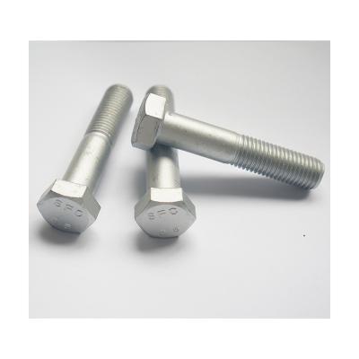 China Hot Sale DIN931 Hex Head Bolt Hexagon Head Bolts with Strut and Half Thread for sale