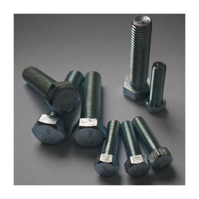 China DIN933 Factory Price Hex Head Bolt High Quality Hex Head Bolts for sale