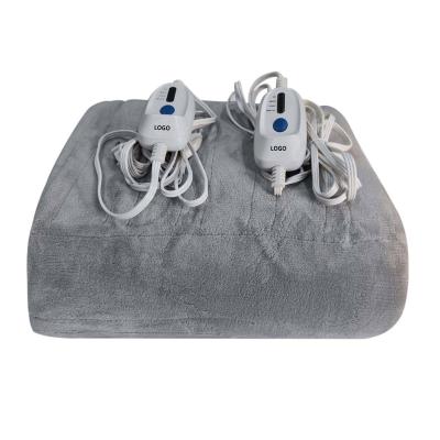 China Genuine Hotel Rabbit Hair Washable And Adjustable Temperature And Customized Size Of Heating Pad Electric Heater Blanket for sale