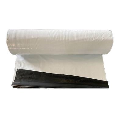 China Panda Plastic Silage Silo Sleeve 100 - 250 Micron Black/Opaque White for Grain Forage Storage for sale