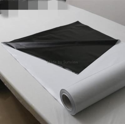 China OEM Opaque Plant Black And White Blackout Panda Poly Film For Hydroponics Farm for sale