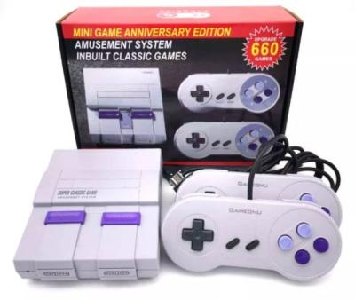 China 660 Games Built-in Dual Player Game Controls Retro 8 660 Bit Game Console Video for sale