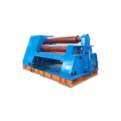 China 3 roller hydraulic plate rolling machine 3 roller hydraulic plate rolling machine, the lower rollers move an arc, CNC machine for sale