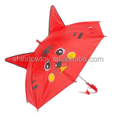 China Polyester Kids Umbrella With Ear for sale