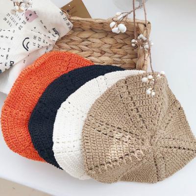 China COMMON fashion soft beret hat in different colors for sale