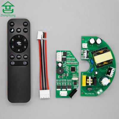 China Factory sales good quality 12V 24V BLDC ceiling fan controller PCBA panel with RF wireless remote ZYL-FAC-V1.0 for sale