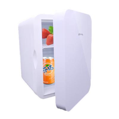 China DC12V Car Bedroom Use Fridge Mini Makeup Refrigerator 5L Mini Fridge Cosmetic Cooler And Heater AC220V 260*183*270mm for sale