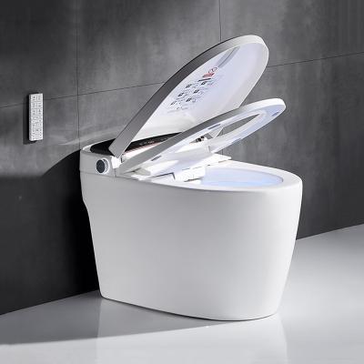 China Ceramic Hidden Cistern Wc Hidden Electronic Full Automatic Smart Toilet With Bidet Price for sale