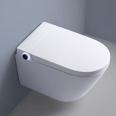 China Double-Flow New Arrival Smart WC Wall Hung Smart Toilet With Flush Cistern for sale