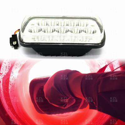 China 45W Waterproof Head Lamp IP67 SUV ATV UTV Truck Offroad Pickup Led Work Light Square 5inch White Light KZL15WL45W for sale