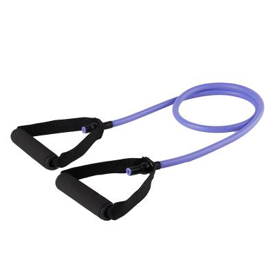 China Wholesale Band Gym Latex Foam Grip Yoga Pull Training Pull Rope Natural Fitness Exercises Resistance Bands for sale