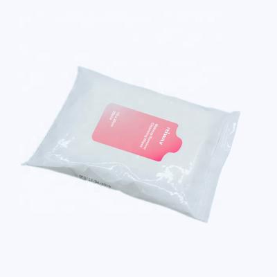 China Custom Logo Micellar Makeup Remover Removal Towelettes Private Label Makeup Facial Cleansing Cloths for sale