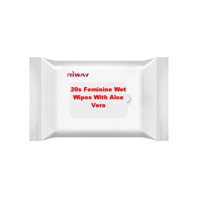 China 15pcs 25pcs 40pcs 80pcs Face Cleansing Wet Wipes OEM Service Welcomed 15x20cm for sale