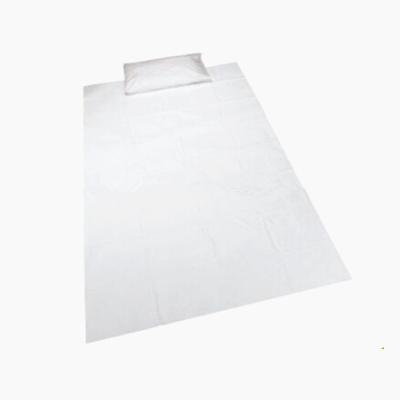 China Disposable Bulk Cheap Disposable White Bed Sheets For Hotels And Hospitals for sale