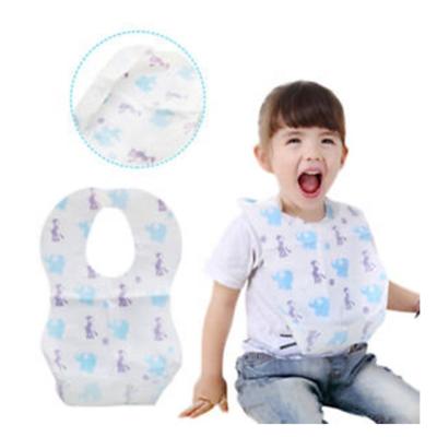 China Free Sample Wholesale Custom Washable Waterproof Baby Disposable Drinking Bibs for sale