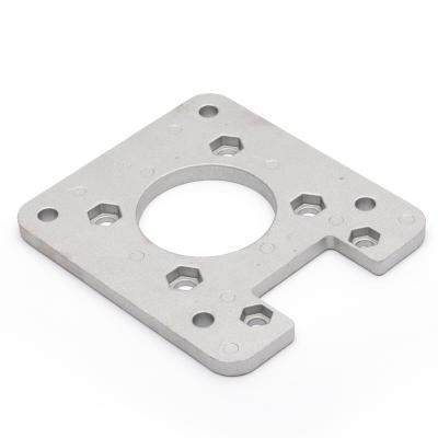 China Cooling aluminum alloy die casting machined aluminum parts of mim spare parts pressure die casting injection molding for sale