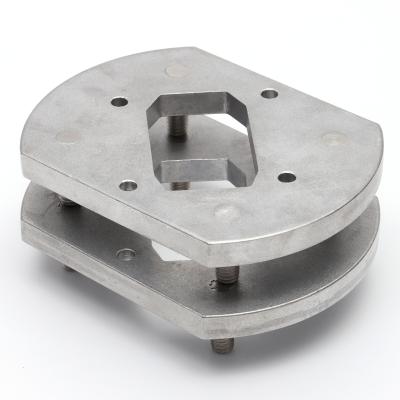 China Cooling Adapter Base Aluminum Alloy Die Casting Aluminum Fitting Parts Casting Investments Aluminum for sale