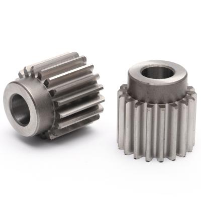 China Cooling High Precision Iron-Plated Black Zinc Round Nut Sprocket Nut for sale