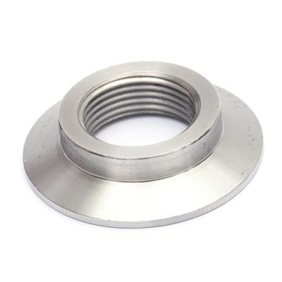 China Customized Aluminum Stainless Steel NPT Bung Weld Adapter Cooling Fittings For Oil Cooler Weld NPT Female Thread Aluminum Bung Fitting for sale