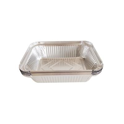 China No6 Aluminum Foil Catering Disposable Catering Food Container Take Away Box for sale