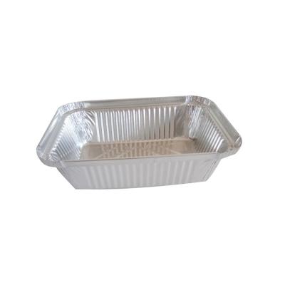 China Recycle Xiongda Lasagna Packaging Box Airline Aluminum Foil Food Container for sale