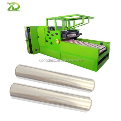 China Precise Automatic Aluminum Foil Wrap Rewinder Wrapping Sealing Machine for sale